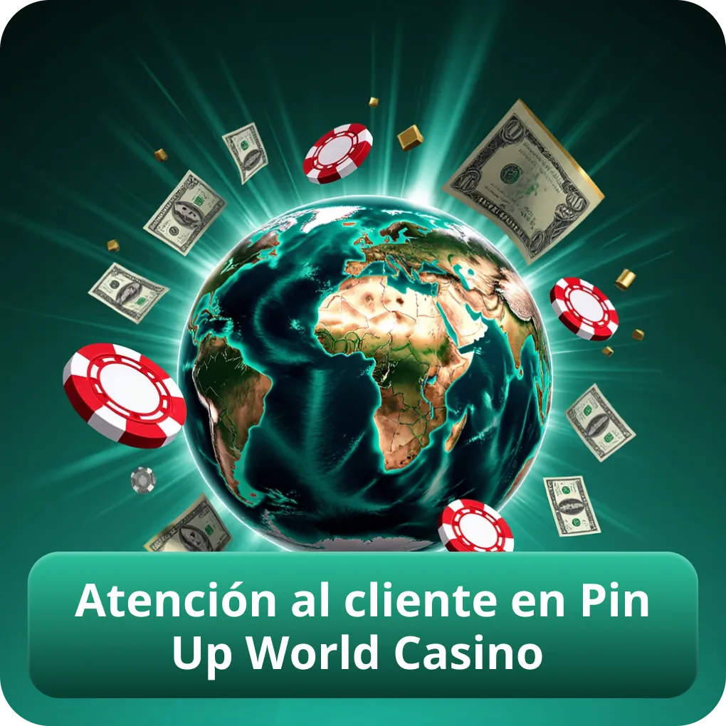Atención al cliente en Pin Up World Casino
